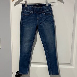 GAP Kids Dark Blue Legging Jeans Girls Size 6 regular